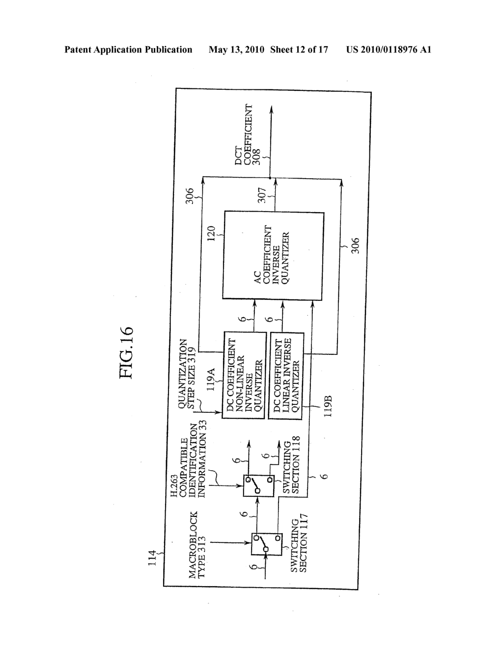 IMAGE DECODING APPARATUS, IMAGE CODING APPARATUS, IMAGE COMMUNICATIONS SYSTEM AND CODED BIT STREAM CONVERTING APPARATUS - diagram, schematic, and image 13