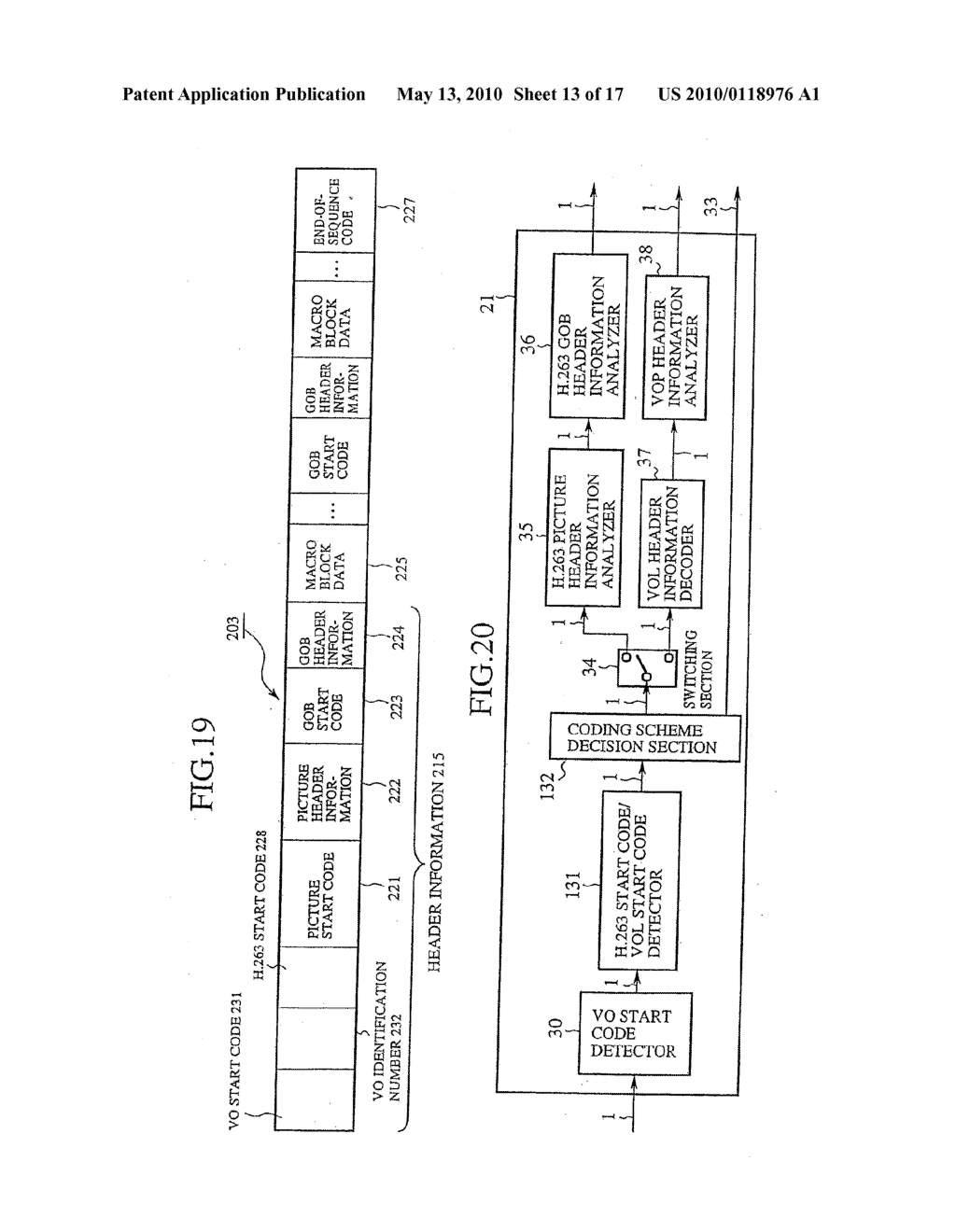 IMAGE DECODING APPARATUS, IMAGE CODING APPARATUS, IMAGE COMMUNICATIONS SYSTEM AND CODED BIT STREAM CONVERTING APPARATUS - diagram, schematic, and image 14
