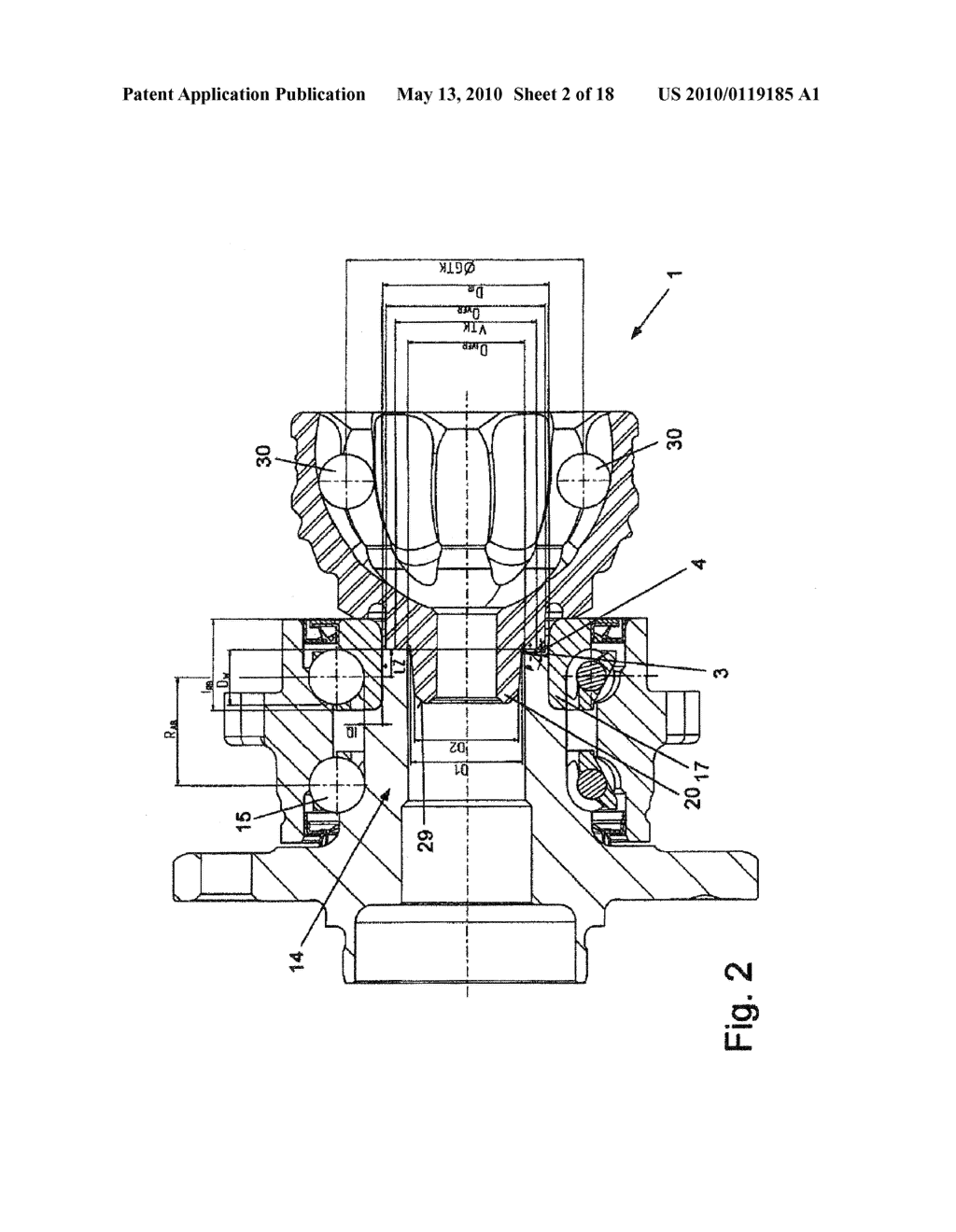 WHEEL BEARING ASSEMBLY - diagram, schematic, and image 03