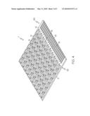 COOLED COMPONENT WITH A FEATURED SURFACE AND RELATED MANUFACTURING METHOD diagram and image