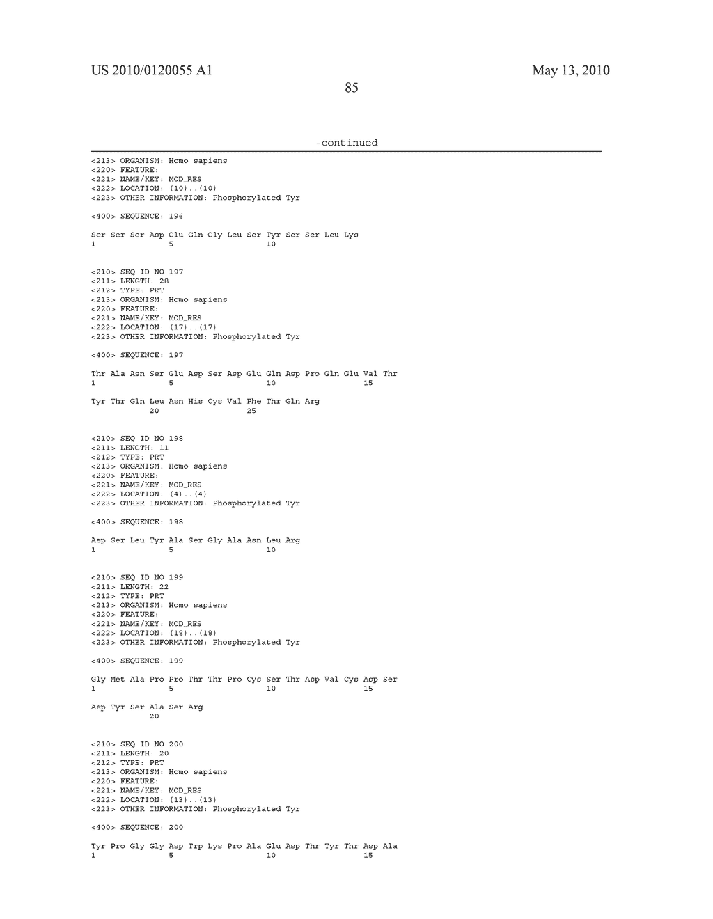 TYROSINE PHOSPHORYLATION SITES - diagram, schematic, and image 124