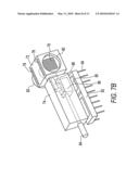 Micro scale flow through sorbent plate collection device diagram and image