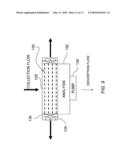 Micro scale flow through sorbent plate collection device diagram and image