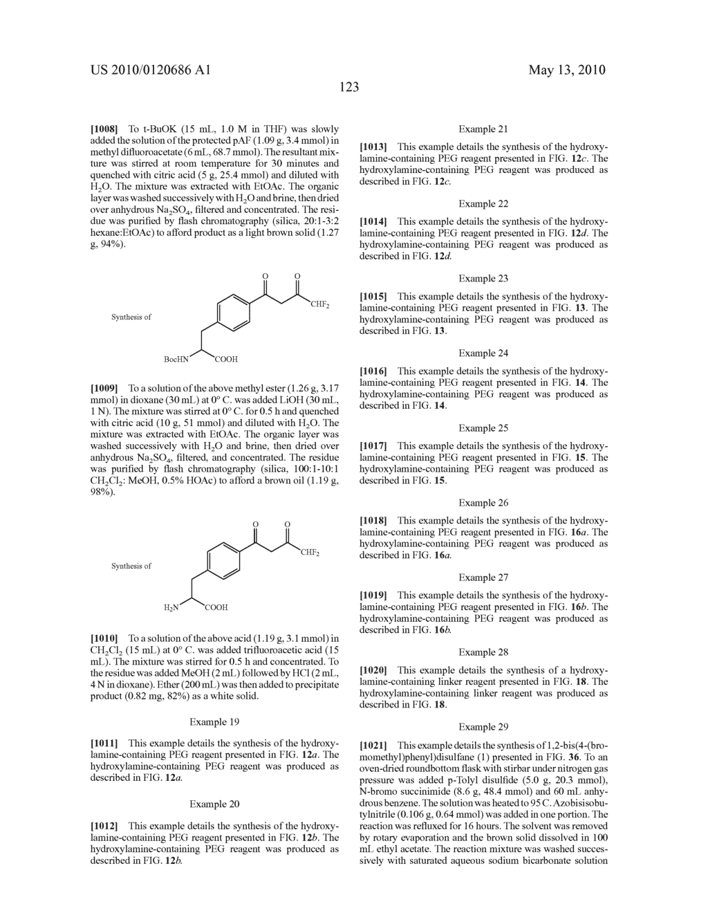 COMPOSITIONS CONTAINING, METHODS INVOLVING, AND USES OF NON-NATURAL AMINO ACIDS AND POLYPEPTIDES - diagram, schematic, and image 189