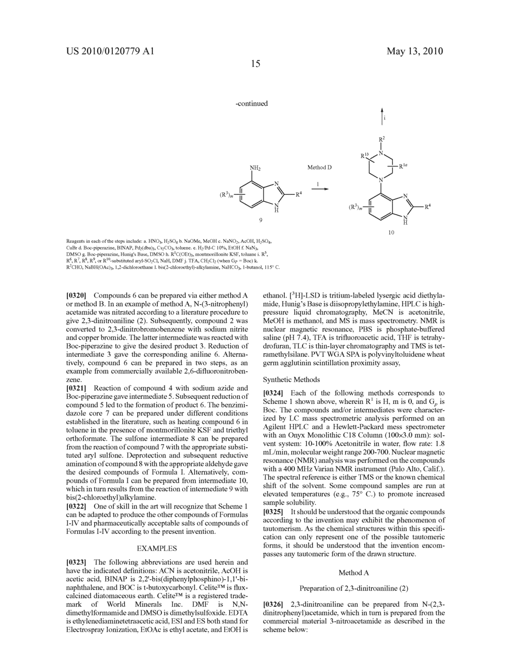 1-(ARYLSULFONYL)-4-(PIPERAZIN-1-YL)-1H-BENZIMIDAZOLES AS 5-HYDROXYTRYPTAMINE-6 LIGANDS - diagram, schematic, and image 16