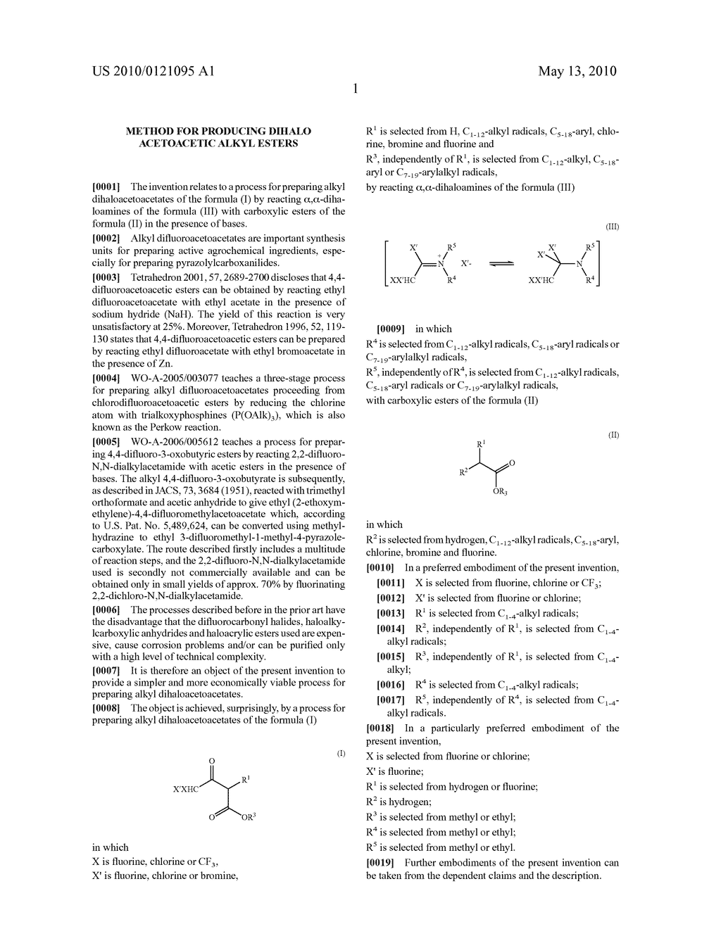 METHOD FOR PRODUCING DIHALO ACETOACETIC ALKYL ESTERS - diagram, schematic, and image 02