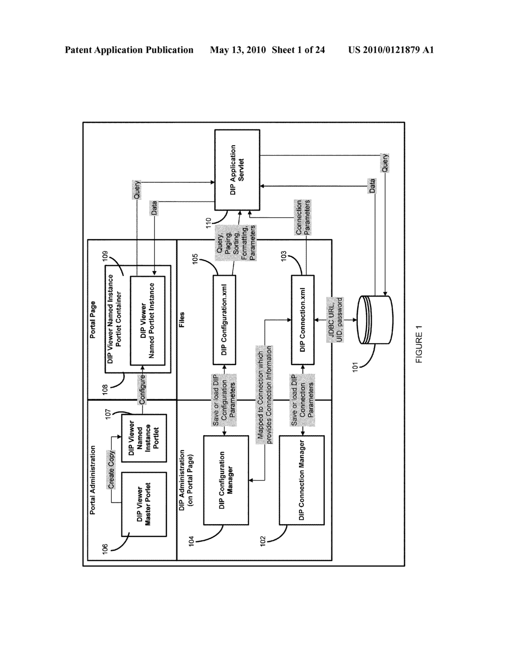 Data Integration Portlet - diagram, schematic, and image 02