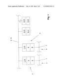 Method and arrangement for diagnosing networks including field bus systems diagram and image