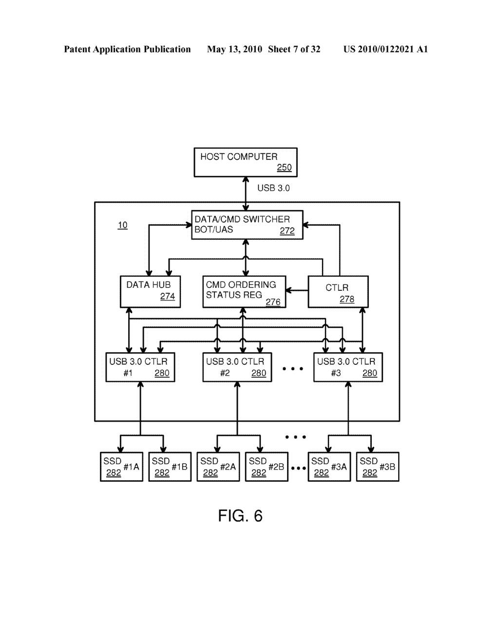 USB-Attached-SCSI Flash-Memory System with Additional Command, Status, and Control Pipes to a Smart-Storage Switch - diagram, schematic, and image 08