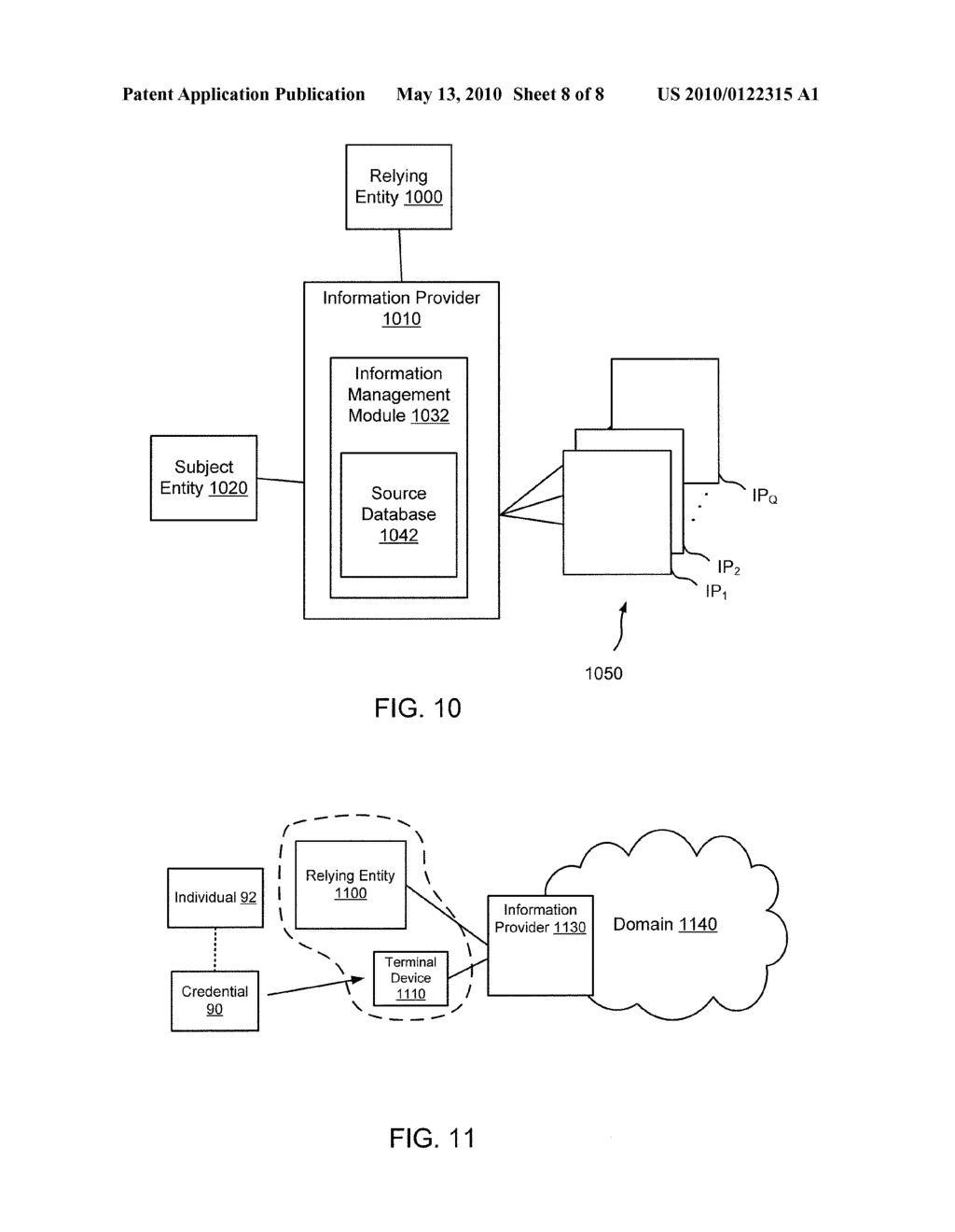 METHODS AND APPARATUS RELATED TO TRANSMISSION OF CONFIDENTIAL INFORMATION TO A RELYING ENTITY - diagram, schematic, and image 09