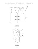 CLOTHING CAPABLE OF GENERATING SIGNAL IN WET ENVIRONMENTS diagram and image