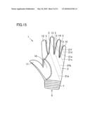 SPORTS GLOVE diagram and image