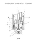 SHOWERHEAD WITH ROTATIONALLY ADJUSTABLE HANDLE diagram and image