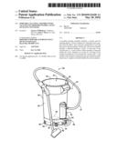 PORTABLE CLEANING ASSEMBLY WITH VACUUM UNIT DISPOSED WITHIN CAVITY OF WASTE CONTAINER diagram and image