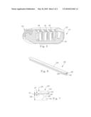 Skin Engaging Member for Razor Cartridge diagram and image