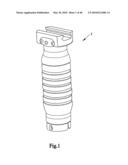 Vertical Fore Grip with Bipod diagram and image