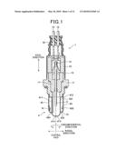 GAS SENSOR PROVIDED WITH INNER AND OUTER COVERS FOR GAS SENSING ELEMENT diagram and image