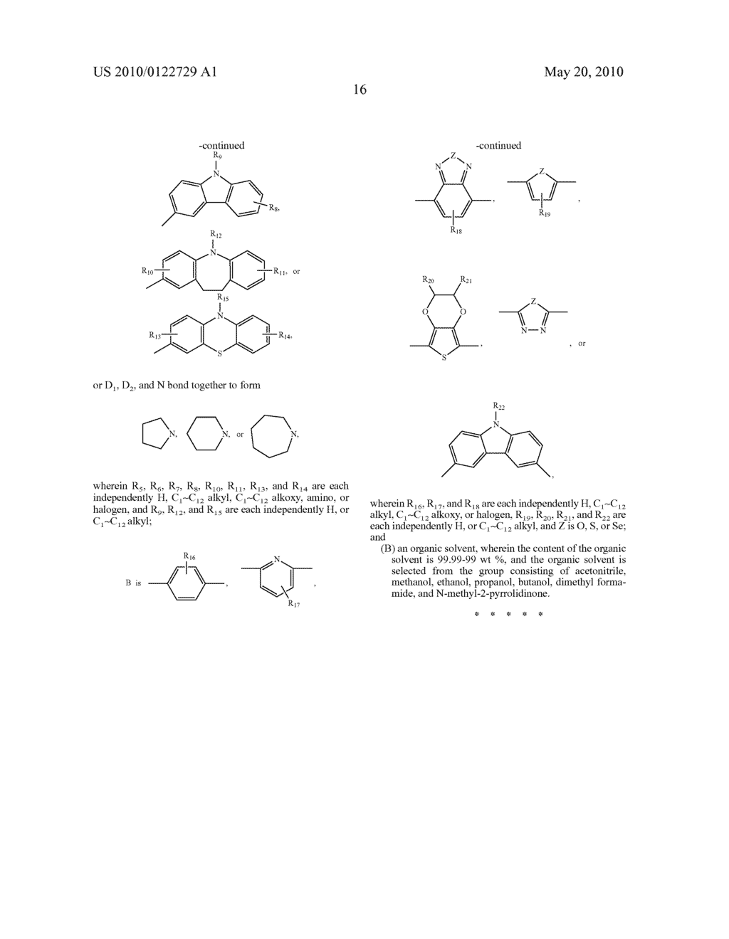 Dye compound and photoelectric component using the same - diagram, schematic, and image 17