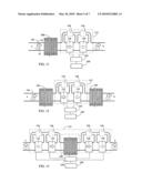 Single flow circuit heat absorbing/release device for periodic positive and reverse directional pumping diagram and image