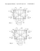 Double flow-circuit heat exchange device for periodic positive and reverse directional pumping diagram and image