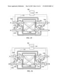 Double flow-circuit heat exchange device for periodic positive and reverse directional pumping diagram and image