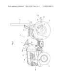 Hood Structure of Work Vehicle diagram and image