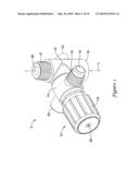 THERMOSTATIC MIXING VALVE WITH TAMPER RESISTANT ADJUSTMENT FEATURE diagram and image