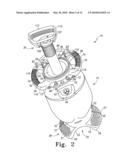 PRESSURIZED TANK SPRAYER WITH REMOVABLE CAP diagram and image