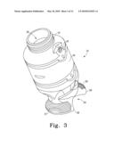 PRESSURIZED TANK SPRAYER WITH REMOVABLE CAP diagram and image