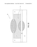 Apparatus and Method of Manufacture for Movable Lens on Transparent Substrate diagram and image