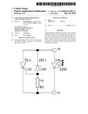 LED lighting system with bypass circuit for failed LED diagram and image