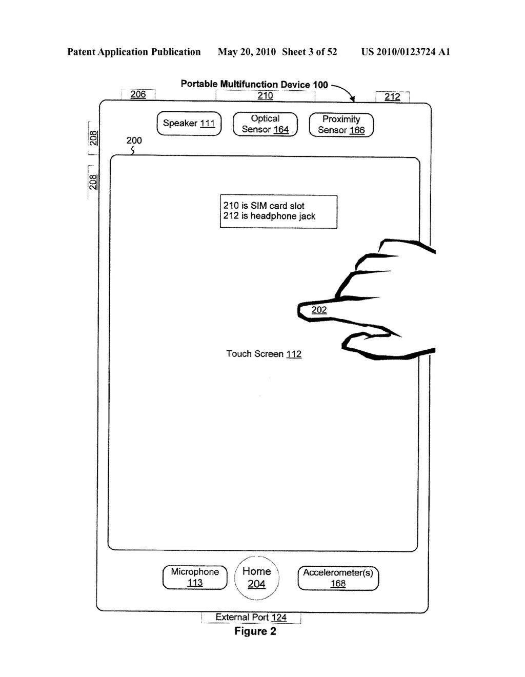 Portable Touch Screen Device, Method, and Graphical User Interface for Using Emoji Characters - diagram, schematic, and image 04