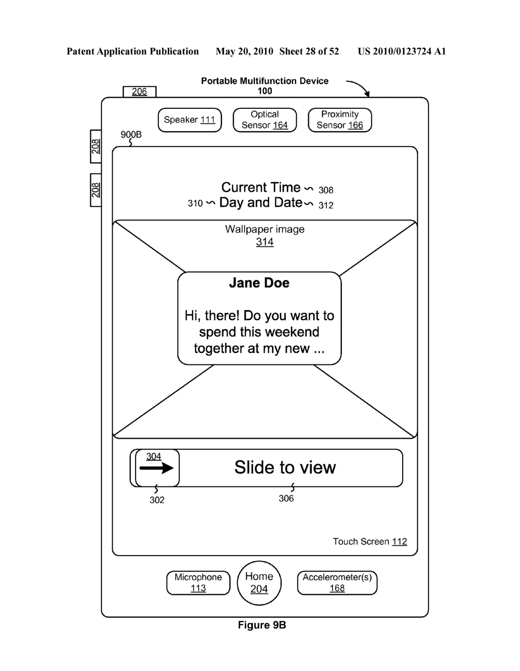 Portable Touch Screen Device, Method, and Graphical User Interface for Using Emoji Characters - diagram, schematic, and image 29