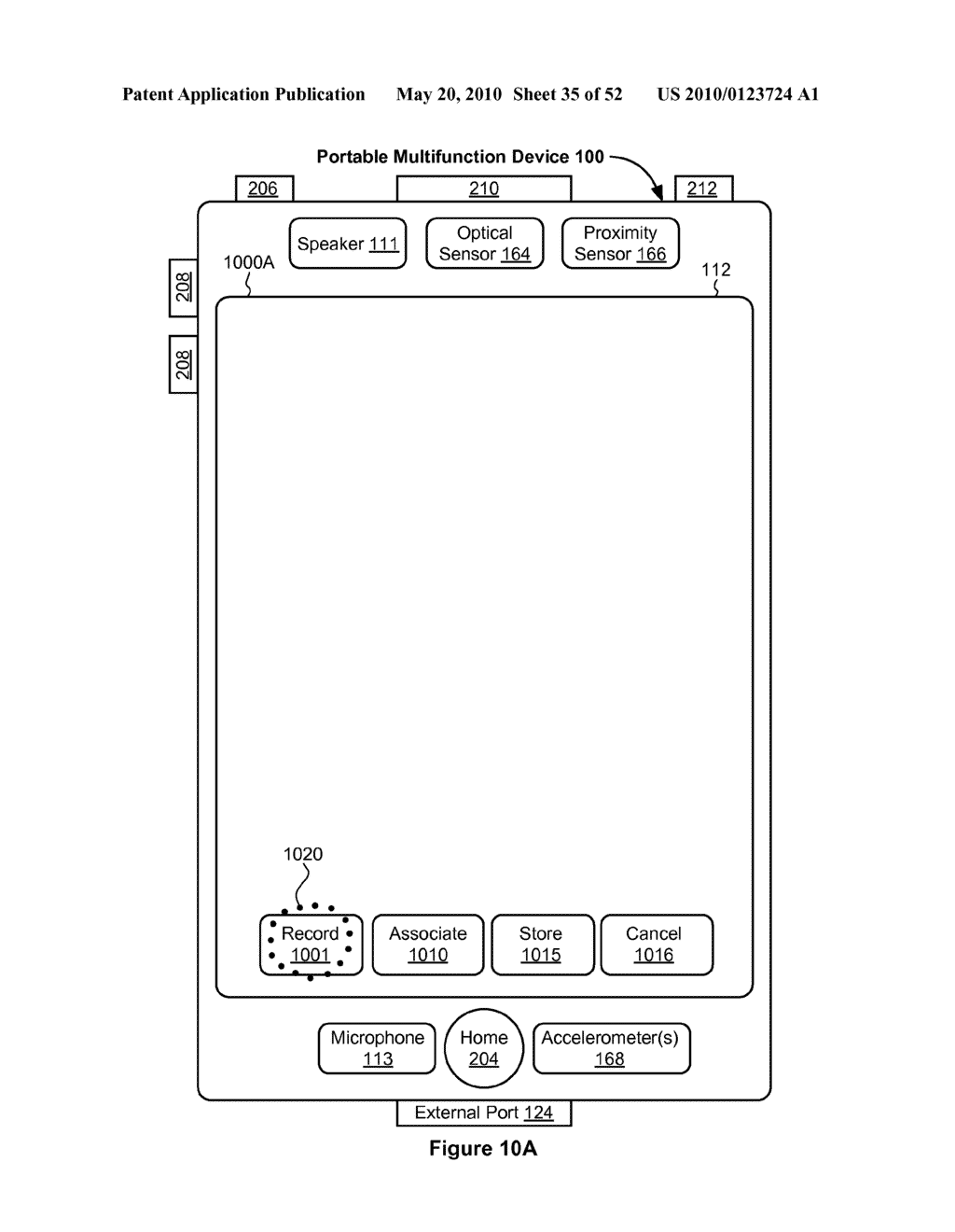 Portable Touch Screen Device, Method, and Graphical User Interface for Using Emoji Characters - diagram, schematic, and image 36