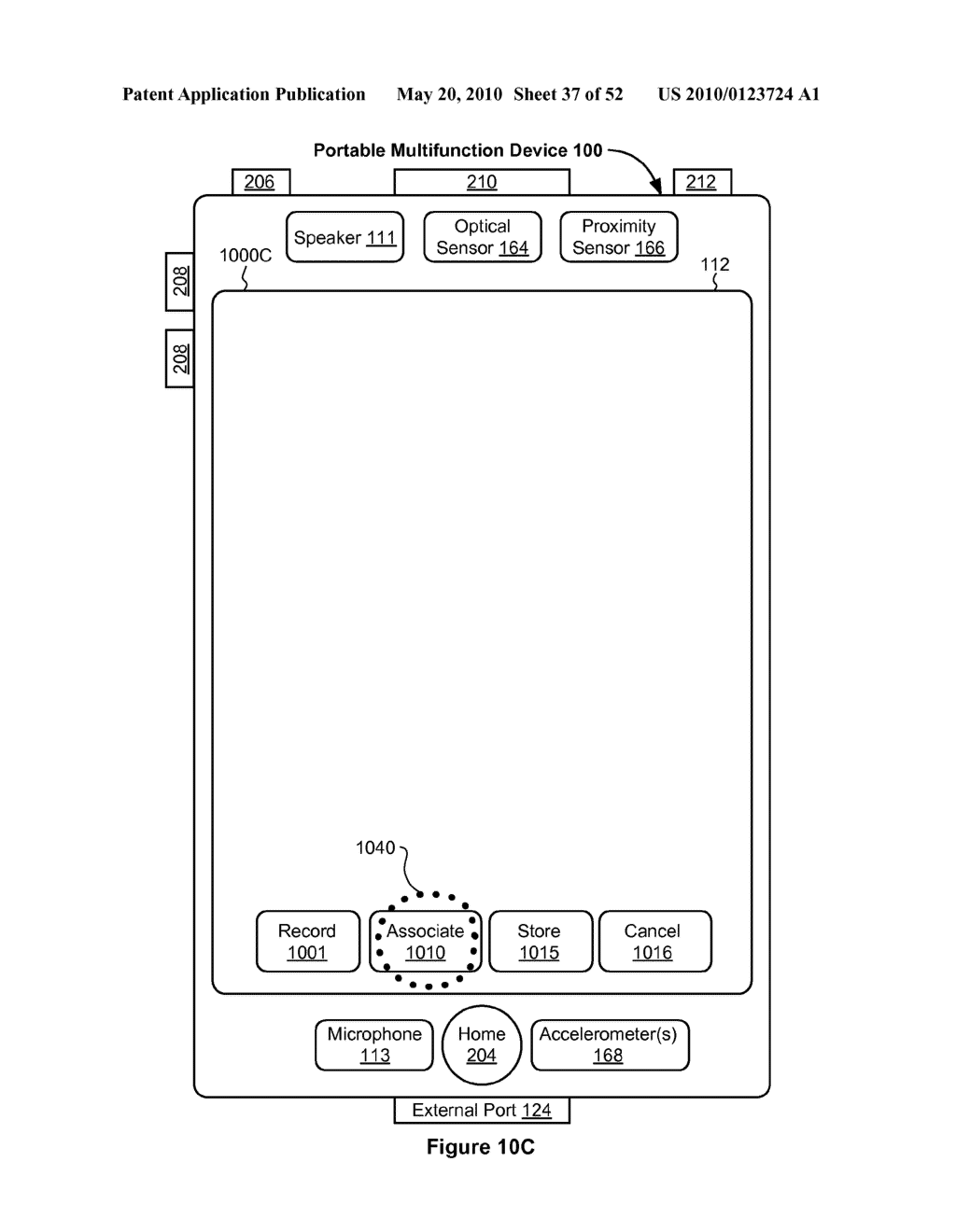 Portable Touch Screen Device, Method, and Graphical User Interface for Using Emoji Characters - diagram, schematic, and image 38