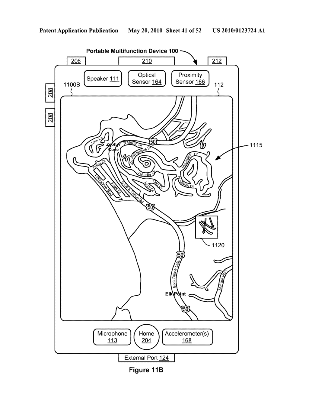 Portable Touch Screen Device, Method, and Graphical User Interface for Using Emoji Characters - diagram, schematic, and image 42