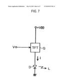 DISPLAY ADJUSTING CIRCUIT FOR ORGANIC ELECTROLUMINESCENCE PANEL, DISPLAY ADJUSTING CIRCUIT, AND DISPLAY DEVICE diagram and image