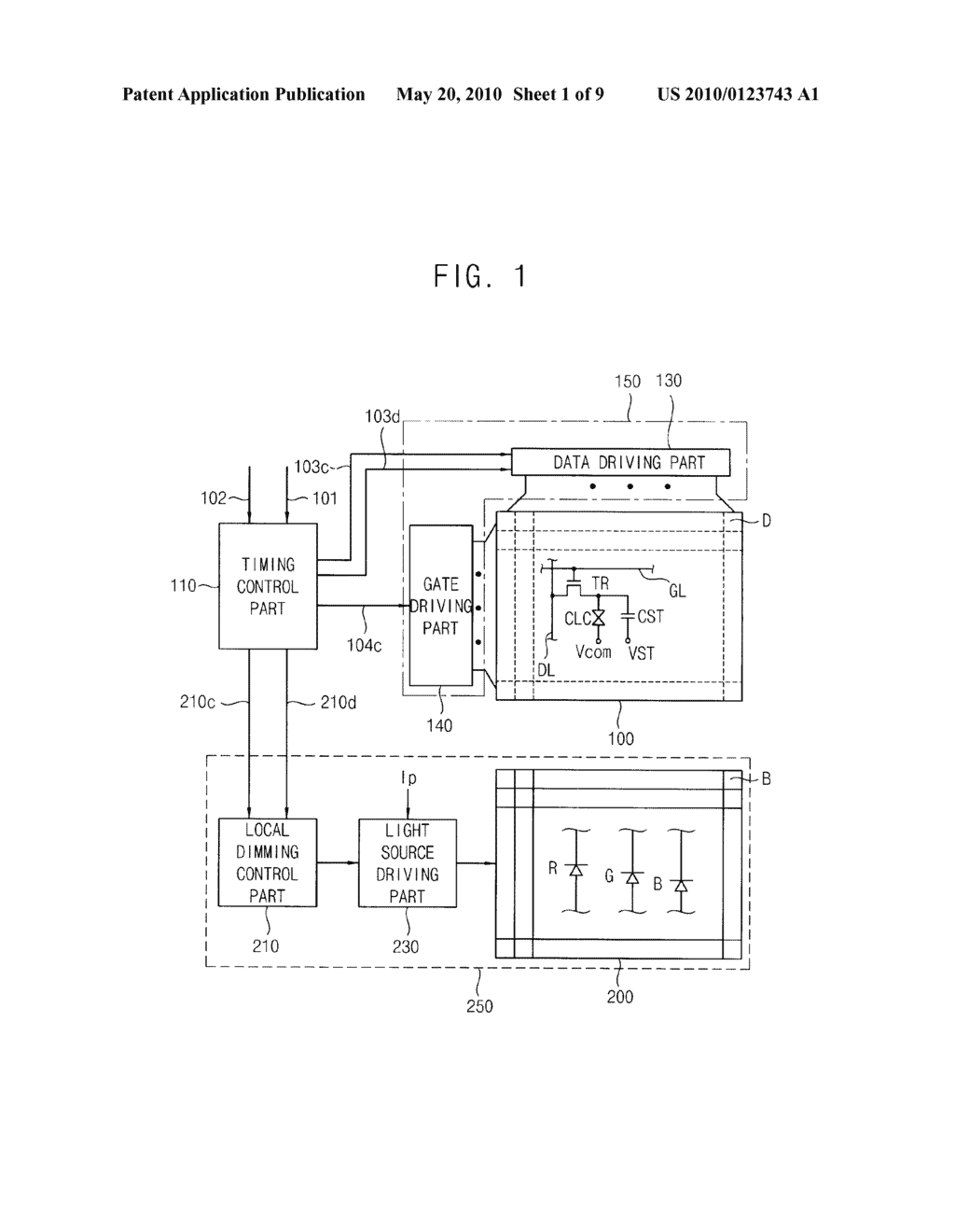 METHOD OF DRIVING A LIGHT SOURCE, LIGHT SOURCE APPARATUS FOR PERFORMING THE METHOD AND DISPLAY APPARATUS HAVING THE LIGHT SOURCE APPARATUS - diagram, schematic, and image 02