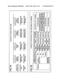 Data communication device, communication control method, and program diagram and image