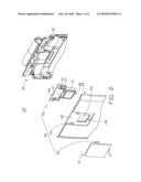 COVER LATCH MECHANISM AND ELECTRONIC DEVICE USING THE SAME diagram and image