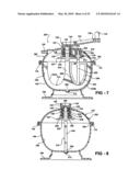 BONE CEMENT MIXER WITH TWO PADDLES, THE PADDLES ARRANGED TO LIMIT LONGITUDINAL MOVEMENT diagram and image