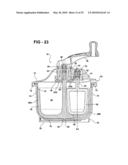 BONE CEMENT MIXER WITH TWO PADDLES, THE PADDLES ARRANGED TO LIMIT LONGITUDINAL MOVEMENT diagram and image