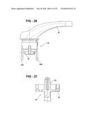 BONE CEMENT MIXER WITH TWO PADDLES, THE PADDLES ARRANGED TO LIMIT LONGITUDINAL MOVEMENT diagram and image