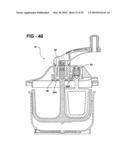 BONE CEMENT MIXER WITH TWO PADDLES, THE PADDLES ARRANGED TO LIMIT LONGITUDINAL MOVEMENT diagram and image