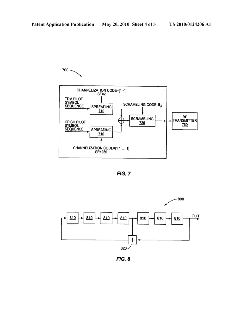 TIME-DIVISION MULTIPLEXED PILOT SIGNAL FOR INTEGRATED MOBILE BROADCASTS - diagram, schematic, and image 05