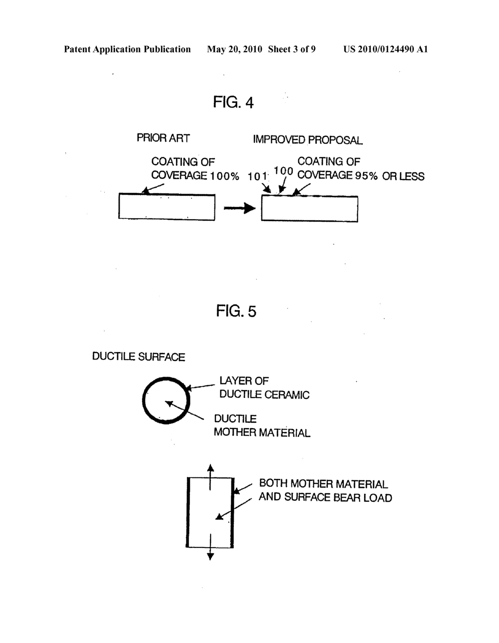 ROTATING MEMBER AND METHOD FOR COATING THE SAME - diagram, schematic, and image 04