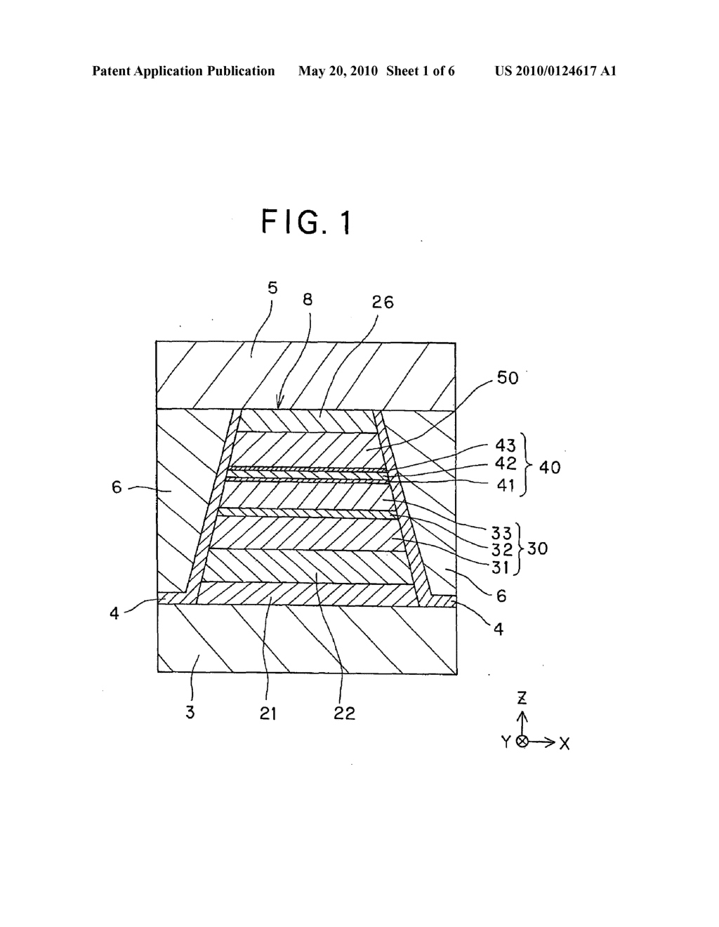 Fabrication process for magnetoresistive devices of the CPP type - diagram, schematic, and image 02