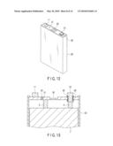 NONAQUEOUS ELECTROLYTE BATTERY, CUTTER AND METHOD OF MANUFACTURING ELECTRODE diagram and image