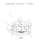 Self-retaining artificial spinal disc, and associated methods diagram and image