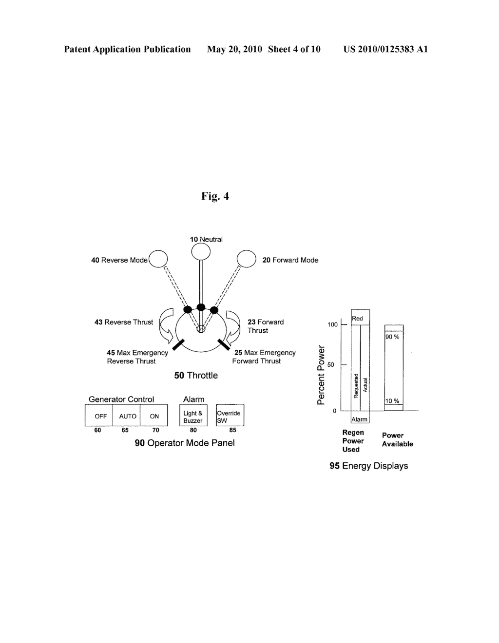 ELECTRONIC METHOD OF CONTROLLING PROPULSION AND REGENERATION FOR ELECTRIC, HYBRID-ELECTRIC AND DIESEL-ELECTRIC MARINE CRAFTS, AND AN APPARATUS THEREFOR - diagram, schematic, and image 05